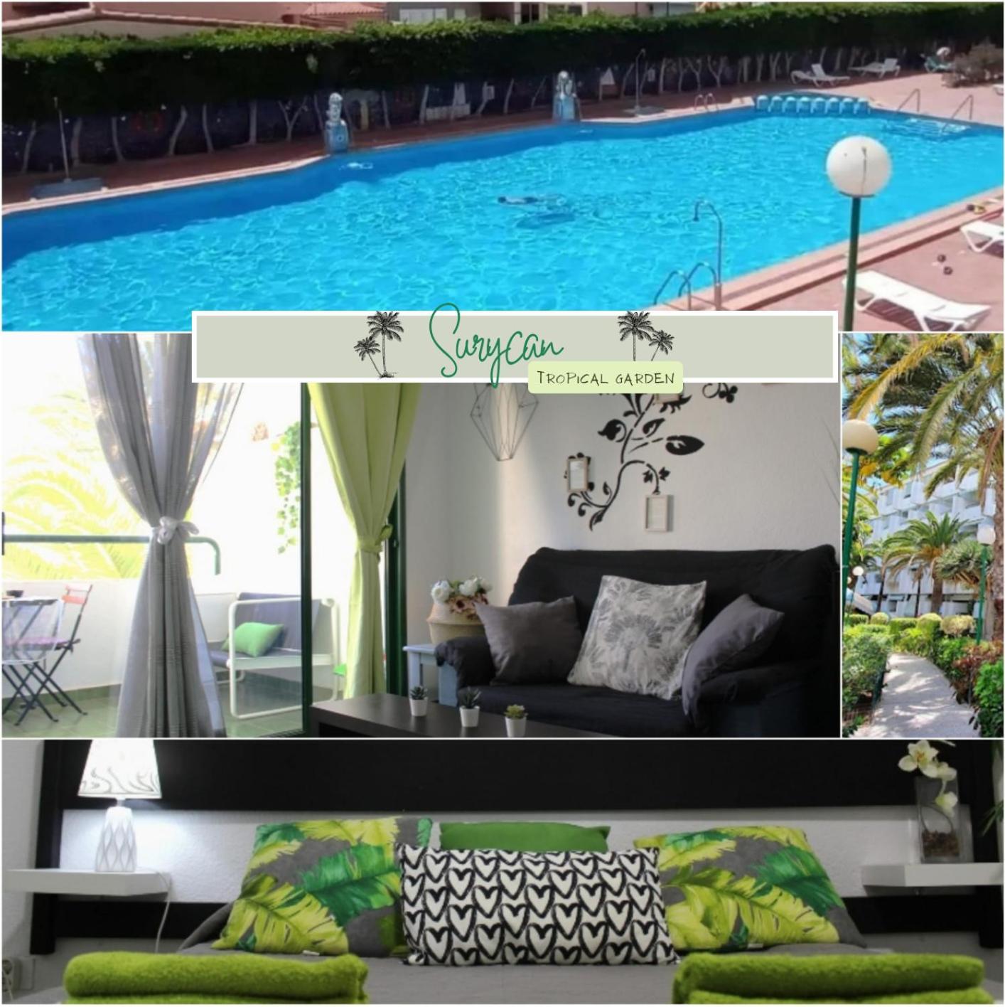 Surycan Tropical Garden Apartment Playa del Ingles  Luaran gambar